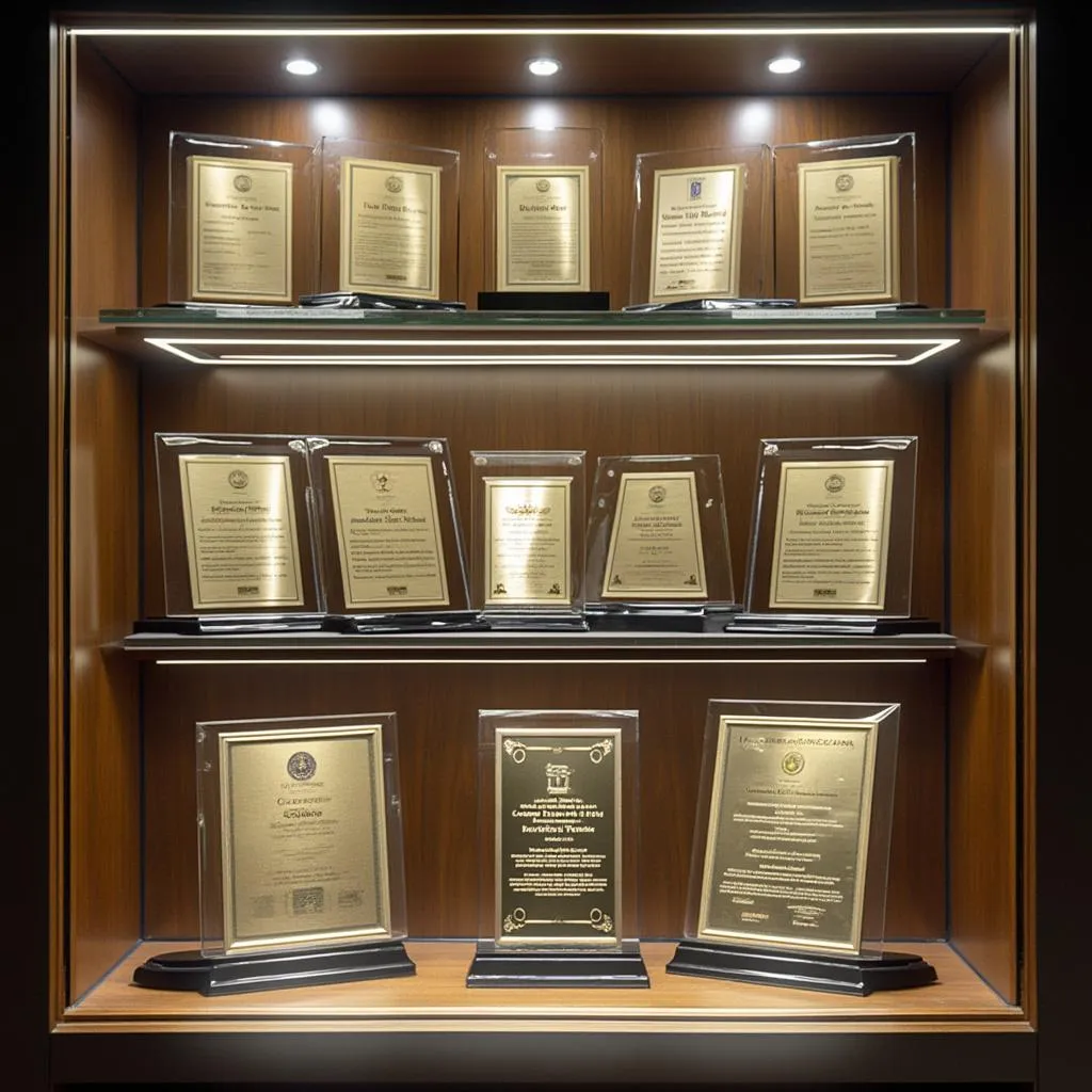 Premios recibidos